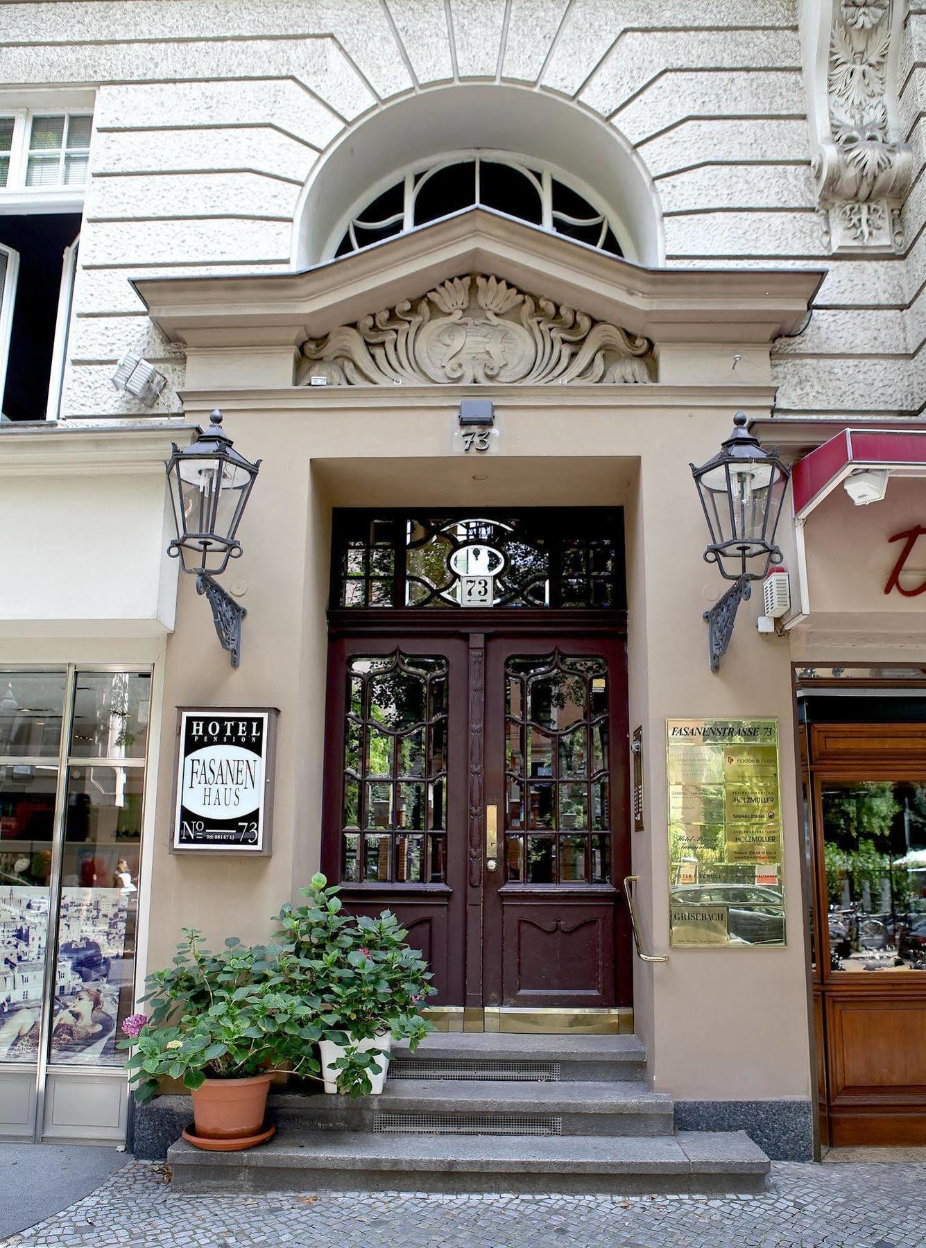 Hotel Pension Fasanenhaus 柏林 外观 照片